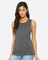 BELLA + CANVAS Women’s Flowy Scoop Muscle Tank Sleeveless Top for Summer Wear